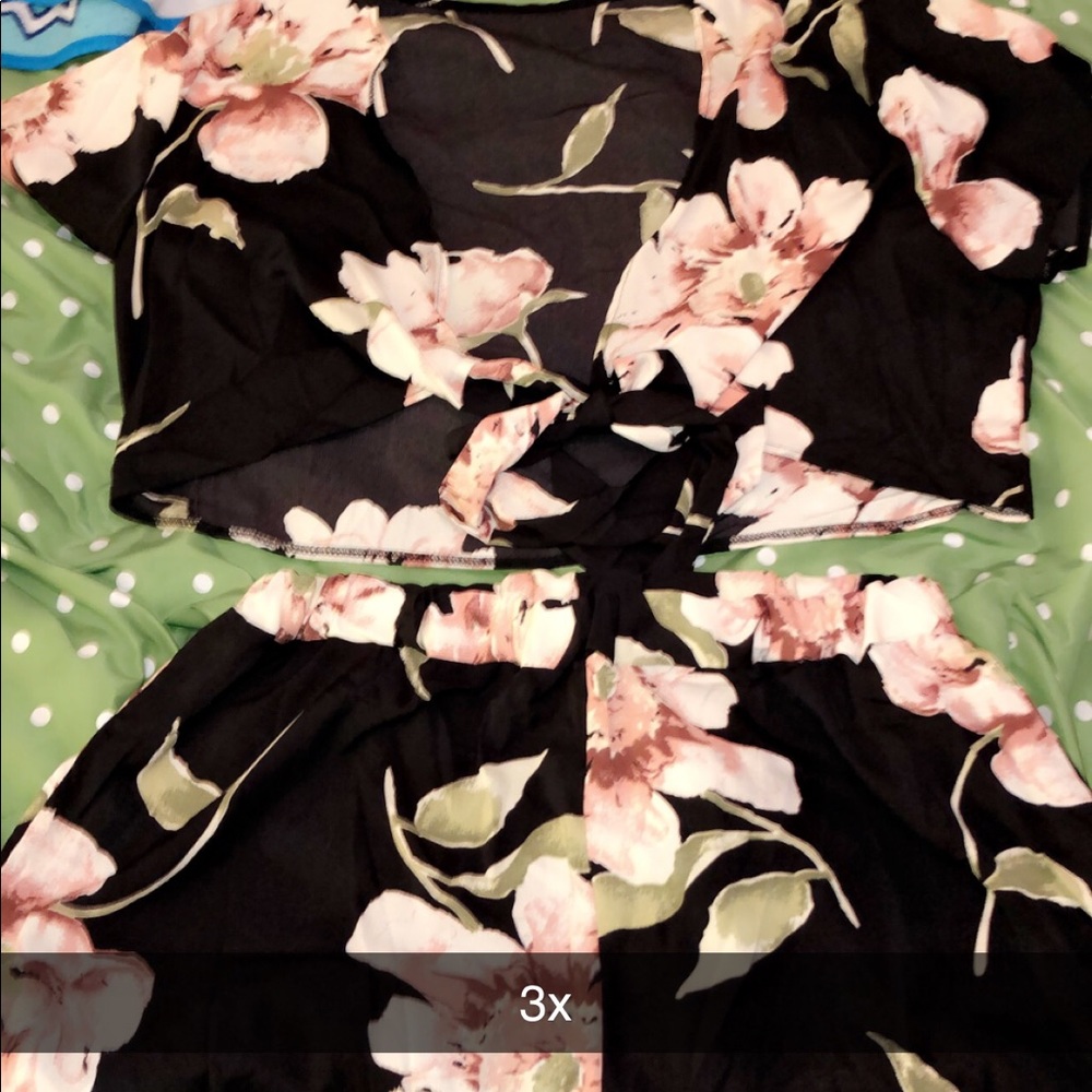 3x two peice romper